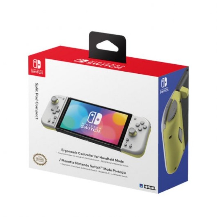 Hori Split Pad Compact Blanco/Amarillo para Nintendo Switch