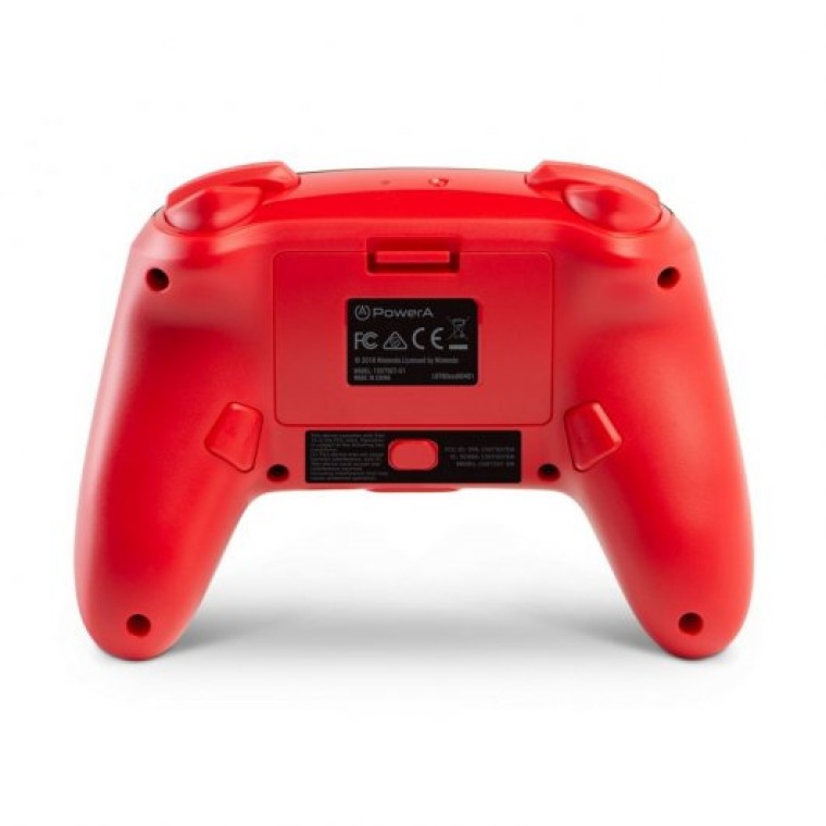 PowerA Mando Inalámbrico Pro Nintendo Switch Blanco/Rojo