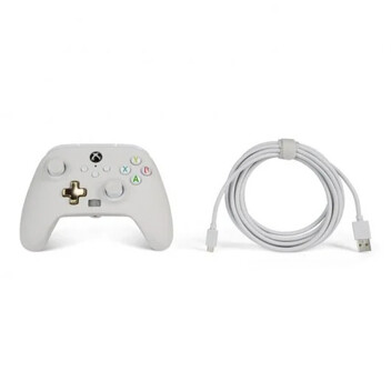Power A Mando con Cable Blanco para Xbox Series X / S / Xbox One