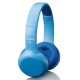 Lenco HPB-110BU Auriculares Inalámbricos Bluetooth para Niños Azules