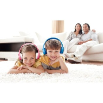 Lenco HPB-110PK Auriculares Inalámbricos Bluetooth para Niños Rosa Lenco HPB-110PK Auriculares Inalámbricos Bluetooth para Niños Rosa