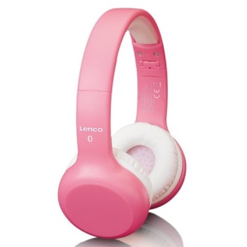 Lenco HPB-110PK Auriculares Inalámbricos Bluetooth para Niños Rosa Lenco HPB-110PK Auriculares Inalámbricos Bluetooth para Niños Rosa