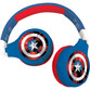Lexibook Auriculares Infantiles Bluetooth 2 en 1 Vengadores Lexibook Auriculares Infantiles Bluetooth 2 en 1 Vengadores