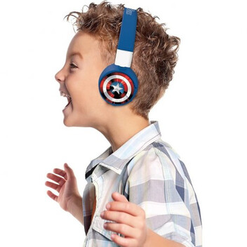 Lexibook Auriculares Infantiles Bluetooth 2 en 1 Vengadores Lexibook Auriculares Infantiles Bluetooth 2 en 1 Vengadores