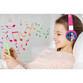 Lexibook Auriculares Infantiles Bluetooth 2 en 1 Barbie