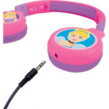 Lexibook Auriculares Infantiles Bluetooth 2 en 1 Disney Princesas Lexibook Auriculares Infantiles Bluetooth 2 en 1 Disney Princesas