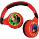 Lexibook Auriculares Infantiles Bluetooth 2 en 1 Ladybug