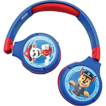 Lexibook Auriculares Infantiles Bluetooth 2 en 1 Patrulla Canina Lexibook Auriculares Infantiles Bluetooth 2 en 1 Patrulla Canina