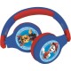 Lexibook Auriculares Infantiles Bluetooth 2 en 1 Patrulla Canina