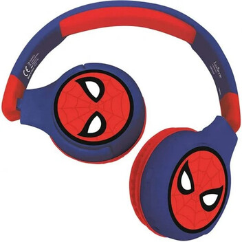 Lexibook Auriculares Infantiles Bluetooth 2 en 1 Spiderman Lexibook Auriculares Infantiles Bluetooth 2 en 1 Spiderman