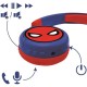 Lexibook Auriculares Infantiles Bluetooth 2 en 1 Spiderman