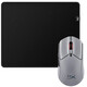 HyperX Bundle Pulsefire Haste 2 Pro Ratón Gaming Inalámbrico + HyperX Pulsefire Mat Alfombrilla