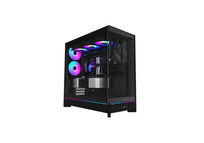 Torre PC Torre ATX Montech HS02 Pro Black Max Vent 175 mm Max VGA 420 mm Vidrio Templado Iluminación