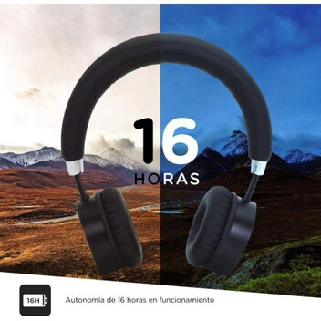 Aiwa HSTBTN-800BK Auriculares Bluetooth Negros Aiwa HSTBTN-800BK Auriculares Bluetooth Negros