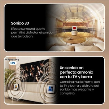 Samsung HW-LS60D/ZF Music Frame 2024 Altavoz Inalámbrico 2.0 Canales Negro Samsung HW-LS60D/ZF Music Frame 2024 Altavoz Inalámbrico 2.0 Canales Negro