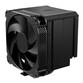 Ventilador CPU Disipador Jonsbo HX6250 14cm 1800RPM Negro 250W TDP 1 Ventilador 6 Heatpipes