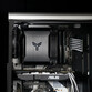 Ventilador CPU Disipador Jonsbo HX6250 14cm 1800RPM Negro 250W TDP 1 Ventilador 6 Heatpipes