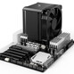 Ventilador CPU Disipador Jonsbo HX6250 14cm 1800RPM Negro 250W TDP 1 Ventilador 6 Heatpipes