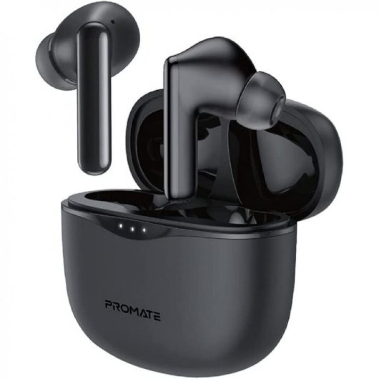 Promate Hybrid-ANC Auriculares Bluetooth Negros