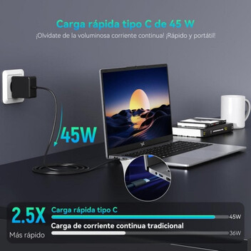 Portátil Huidun HiBook 6 15.6" Intel Twin Lake N150 16GB 512GB SSD