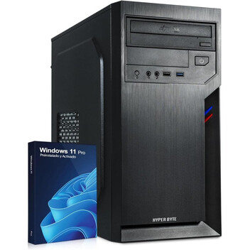 Ordenador Sobremesa PC Sobremesa Hyper Byte Multimedia AMD Ryzen 3 3200G 16GB 1TB SSD Windows 11 Pro