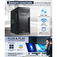 Ordenador Sobremesa PC Sobremesa Hyper Byte Multimedia AMD Ryzen 3 3200G 16GB 1TB SSD Windows 11 Pro