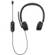 Microsoft Modern USB-C Headset Auriculares Negros