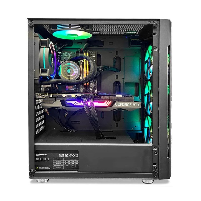 PcVIP Black Stallion AMD Ryzen 5 5600/16GB/1TB SSD/RTX 4060