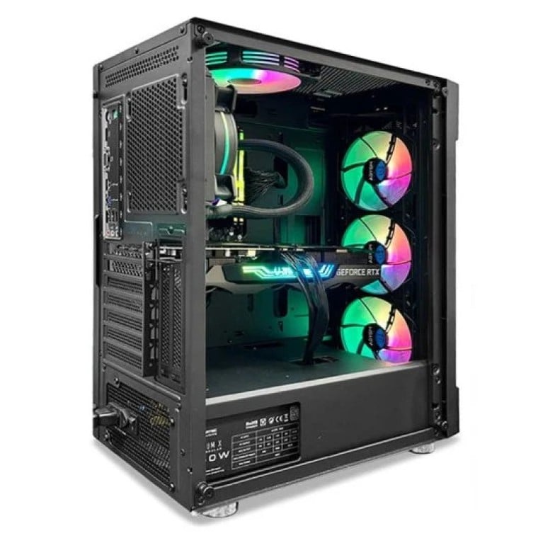 PcVIP Black Stallion Plus AMD Ryzen 7 5800X/32GB/1TB SSD/RTX 4060 Ti