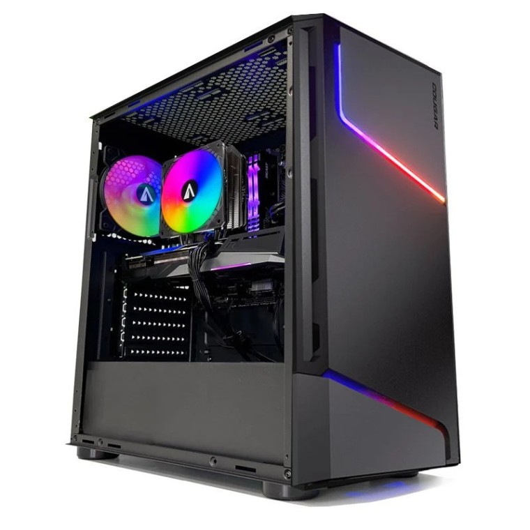 PcVIP Super Bullet Intel Core I7-12700F/32GB/1TB SSD/RTX 4070 Super + Windows 11 Pro