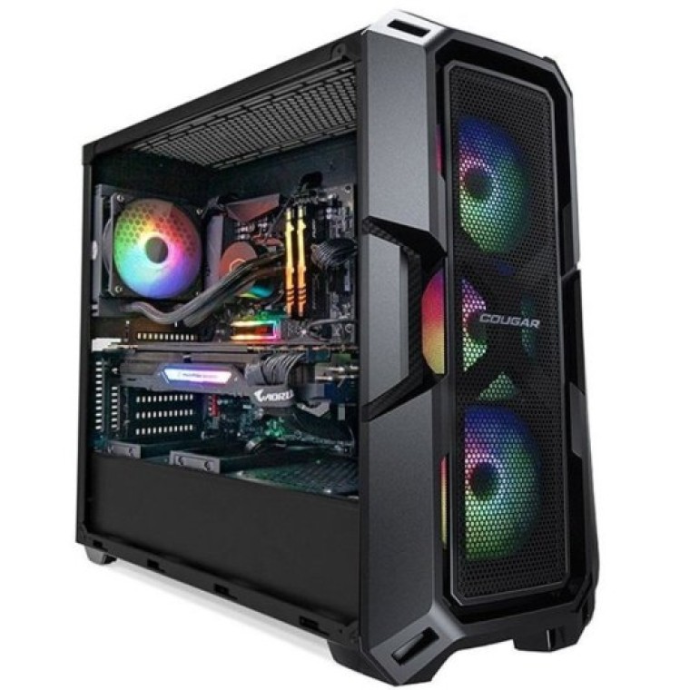 PcVIP Súper Dagger AMD Ryzen 7 5800X3D/32GB/2TB SSD/RTX 4070 Super