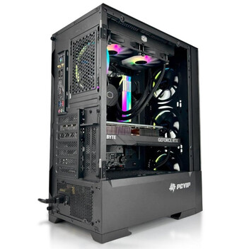Ordenador Sobremesa PcVIP MH10 Frontal Glass AMD Ryzen 5 9600X 32GB DDR5 1TB SSD RX 9060 XT 16GB Win