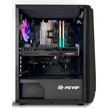 Ordenador Sobremesa PcVIP HF19 ARGB AMD Ryzen 5 7600X 32GB DDR5 1TB SSD RX 9060 XT Windows 11 Pro