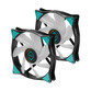 Iceberg Thermal IceGALE ARGB Pack de 2 Ventiladores 140mm