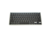 Teclado inalámbrico iggual TKL-BT Slim Layout ES Bluetooth compacto negro-gris