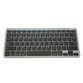 Teclado inalámbrico iggual TKL-BT Slim Layout ES Bluetooth compacto negro-gris