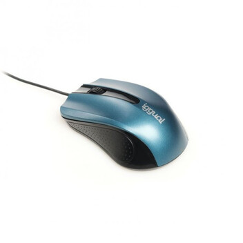 Iggual Com-Ergonomic-RL Ratón Óptico 800DPI Azul Iggual Com-Ergonomic-RL Ratón Óptico 800DPI Azul