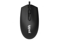 Iggual COM-LED-1600DPI Ratón Óptico Negro