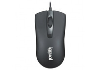 Iggual COM-BUSINESS-1200DPI Ratón Óptico Negro