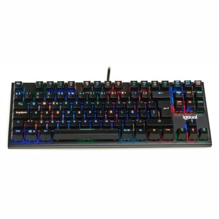 Iggual Onyx TKL Teclado Gaming Mecánico RGB Switch Outemu Azul