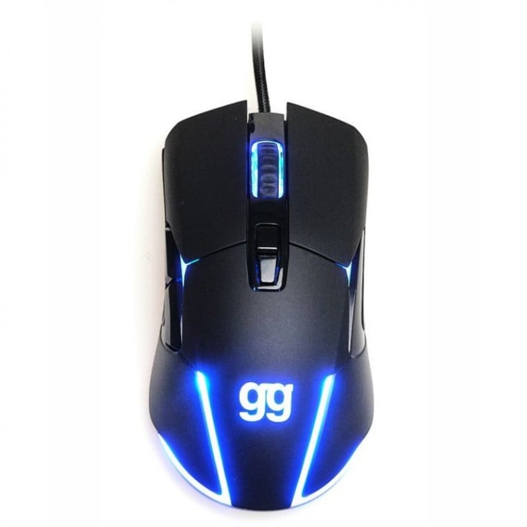 Iggual Tourmaline 7D Ratón Gaming RGB 7200DPI Negro