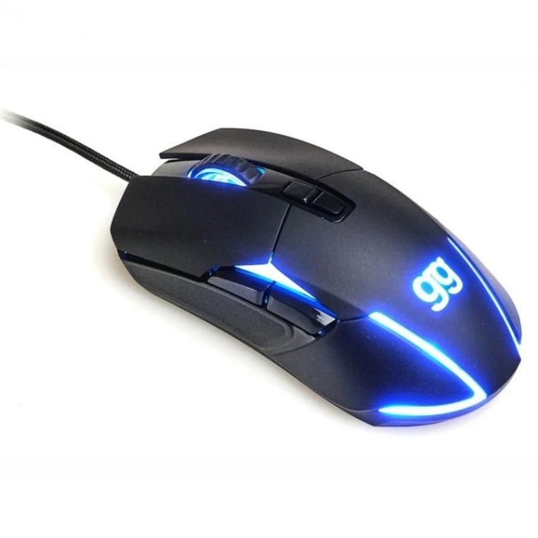 Iggual Tourmaline 7D Ratón Gaming RGB 7200DPI Negro