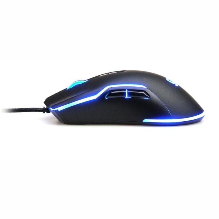 Iggual OPAL 7D Ratón Gaming RGB 7200DPI Negro