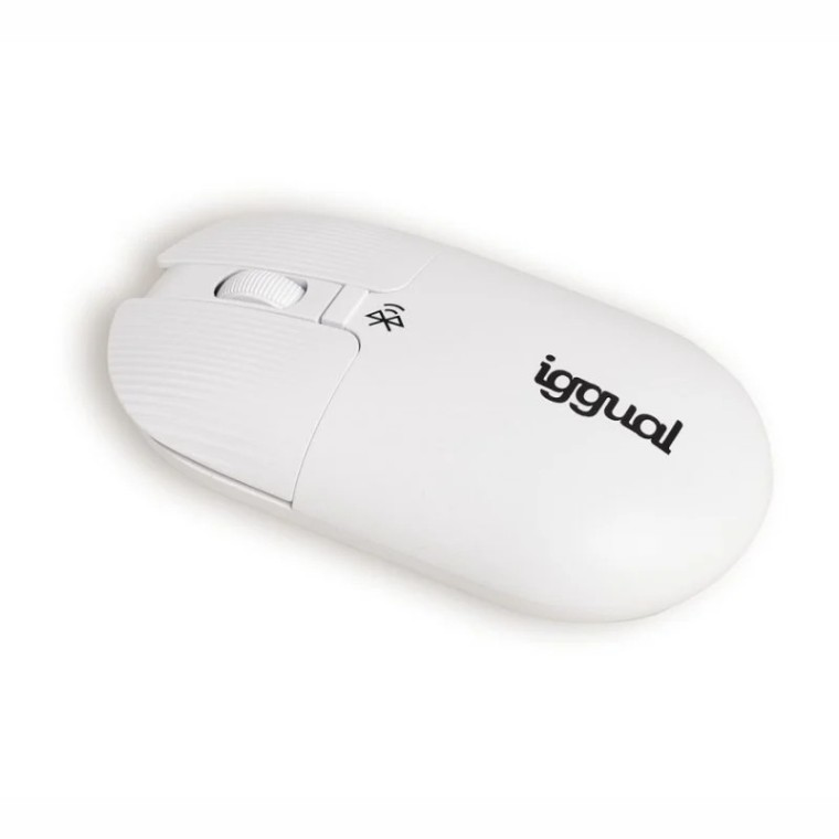 iggual YANG-1600DPI Ratón Bluetooth Blanco