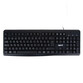 Teclado de membrana iggual CK-BASIC2-105T Layout ES USB completo negro silencioso