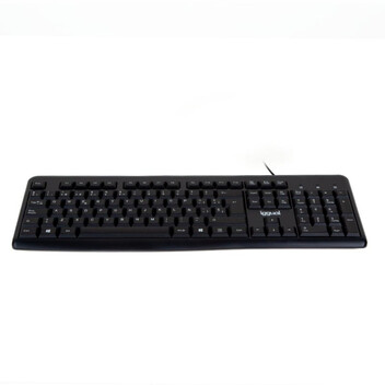 Teclado de membrana iggual CK-BASIC2-105T Layout ES USB completo negro silencioso