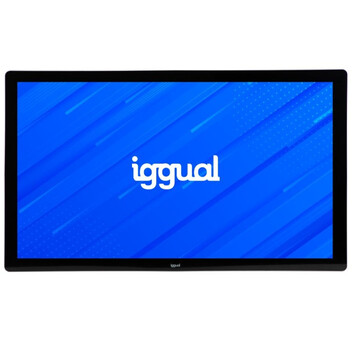 Monitor iggual 43″ 1080p IPS Multi-Touch IP65 VESA Carcasa Metálica HDMI USB VGA