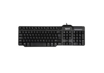 Teclado iggual CK-ID-DNI SMART Negro QWERTY 105 teclas USB lector inteligente
