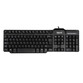 Teclado iggual CK-ID-DNI SMART Negro QWERTY 105 teclas USB lector inteligente