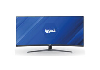 Monitor iggual IGG319543 34" VA UltraWide QHD 165Hz Altura Ajustable FreeSync Curvo